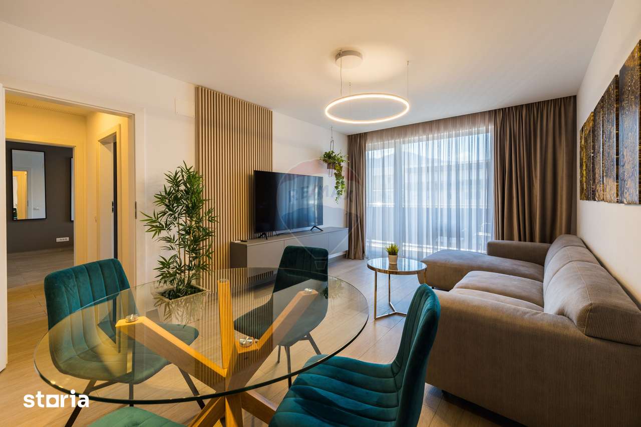 Apartament 2 camere de închiriat Urban Plaza Brașov, mobilat lux — fotografia 1