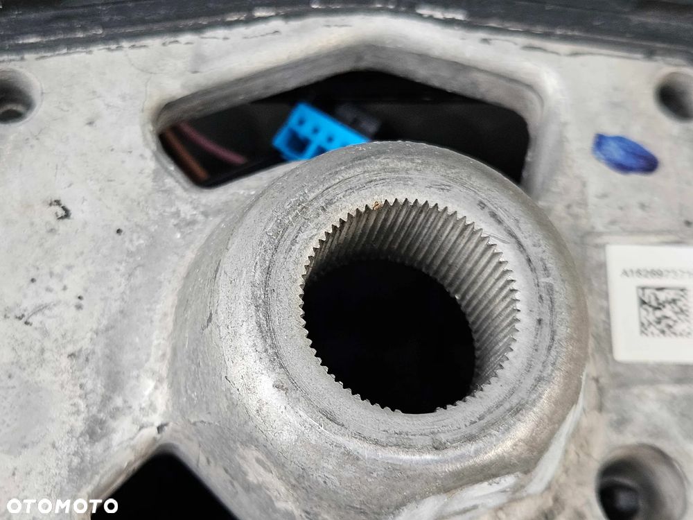 Kierownica Ścięta Trzy 3 Ramienna Pikowana Skóra Ancantara Multifunkcja Sterowanie AirBag Poduszka BMW 5 F10 F11 - 33