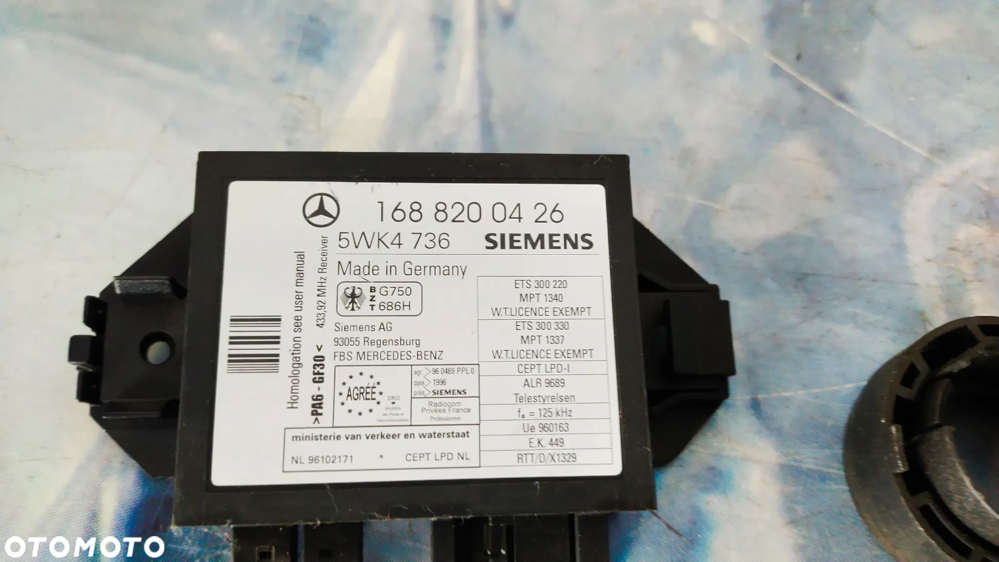 MODUŁ IMMOBILIZER 1688200426 Mercedes - 1