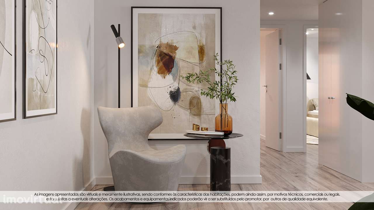 Excelente T2+1, NOVO, com Suite, Condomínio Fechado, Oliveira do Douro - Grande imagem: 5/23