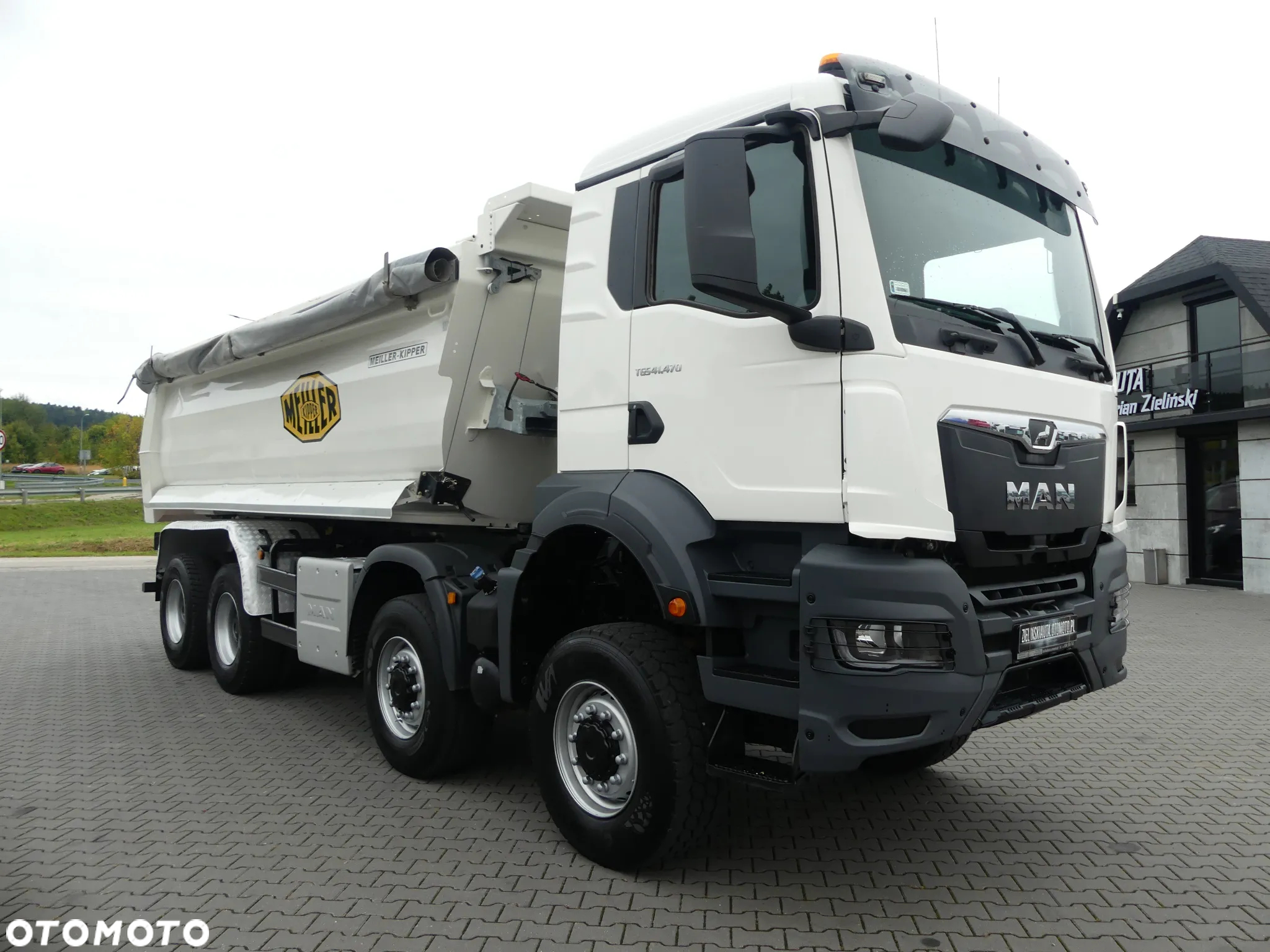 MAN TGS 41.470 / 8x8 / WYWROTKA MEILLER / MANUAL / NISKI PRZEBIEG / - 10