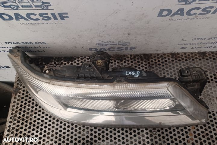 Far dreapta Renault Laguna 2 (facelift)  [din 2005 pana  2007] seria Grandtour wagon 1.9 DCi MT (12 - 1