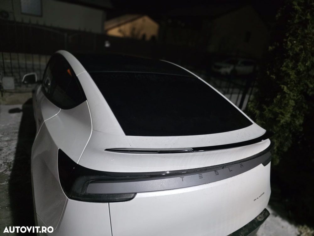 Eleron portbagaj pentru Tesla Model Y Juniper > 2025 negru lucios cod PBSB - 12