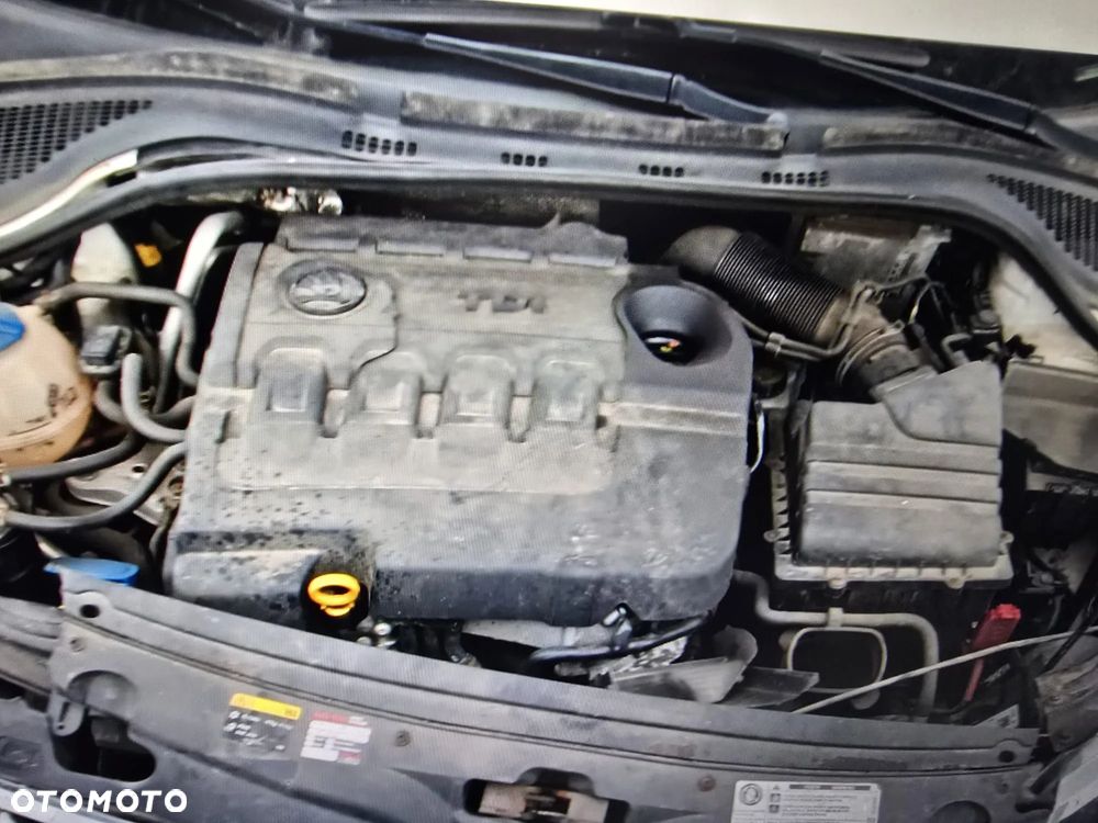 skoda rapid silnik 1.6 tdi cxma skrzynia qxr sanki belka przód tył wahacz zacisk zwrotnica - 1