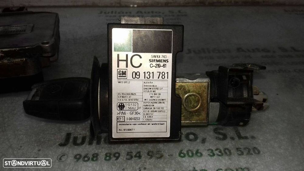 CENTRALINA MOTOR UCE OPEL VECTRA B 1999 -09364599 - 3