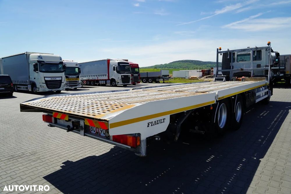 DAF STRALIS 360 / 6X2 / CAMION DE REMORCAJ / PLATFORMĂ 9,3 M / SISTEM HIDRAULIC / TROLIU / PONT DE RIDICARE / EURO 6 - 15