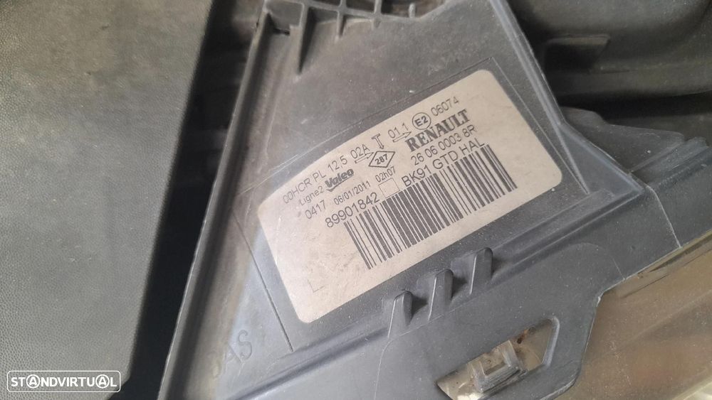 Ótica / farol esquerda RENAULT Laguna III (BT0/1) - 4