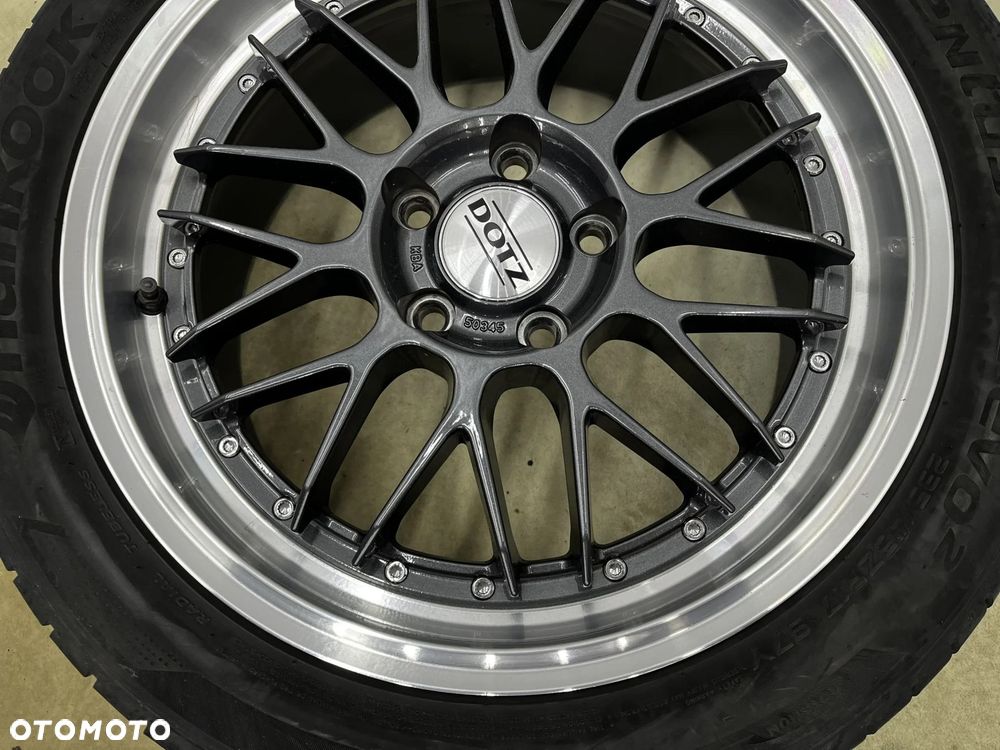 Felgi aluminiowe VW Volkswagen Audi Seat Skoda r17 cali 7,5jx17 ET48 5x112 DOTZ REVVO DARK polerowan - 20
