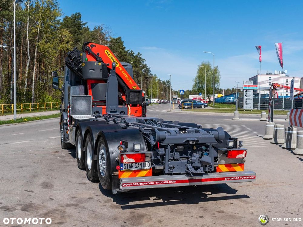 Scania G400 8x4 PALFINGER PK 34002 SH, HIAB XR20ZL53 HDS Żuraw Hakowiec - 10