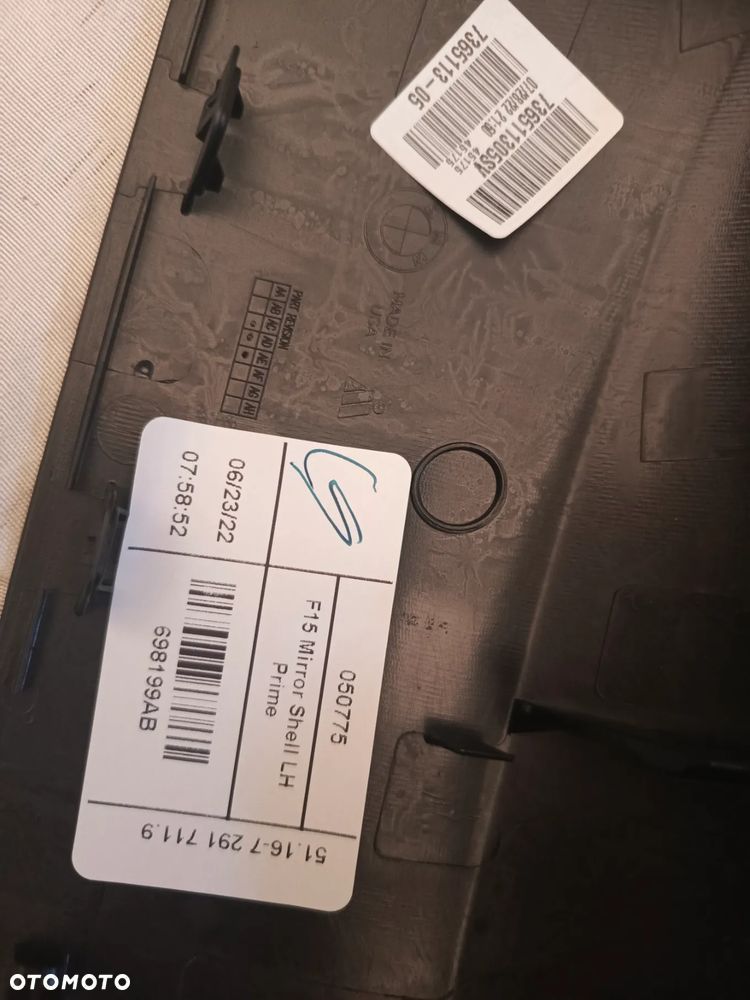 OBUDOWA OSŁONA LUSTERKA  BMW X6 51167365113 - 3