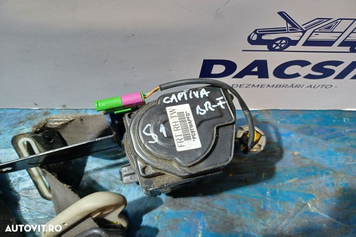 Centura siguranta fata dreapta Chevrolet Captiva 1 [2006 - 2011] Cros - 2