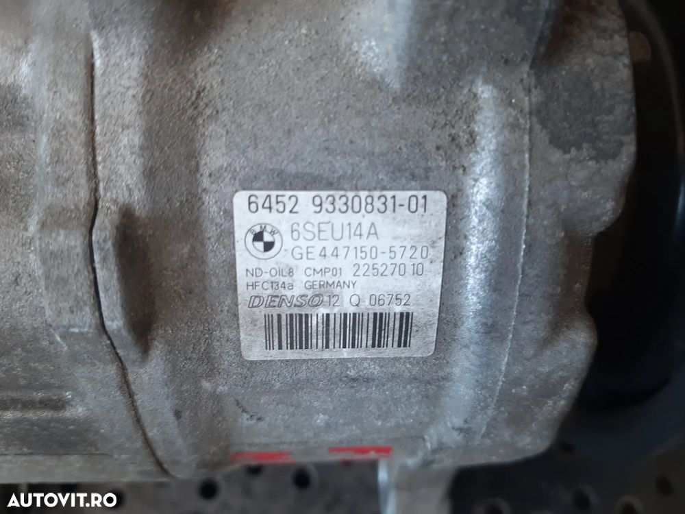 compresor clima ac 2.0 d n47d20c bmw seria 1 f20 f21 64529330831-01  ge447150-5720 - 2