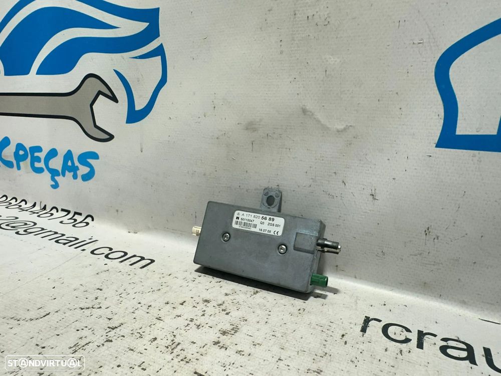 .Amplificador Som Audio Colunas HIFI Original Mercedes Benz R171 A1718205689 2004 - 2011 - 5