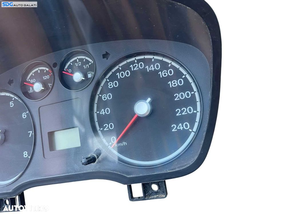 Ceas Ceasuri Cluster Instrumente Bord Ford Focus 2 1.6 16V Benzina 2004 - 2010 Cod 4M5T-10849-AM 3M5F-10A855-A [B4362] - 3