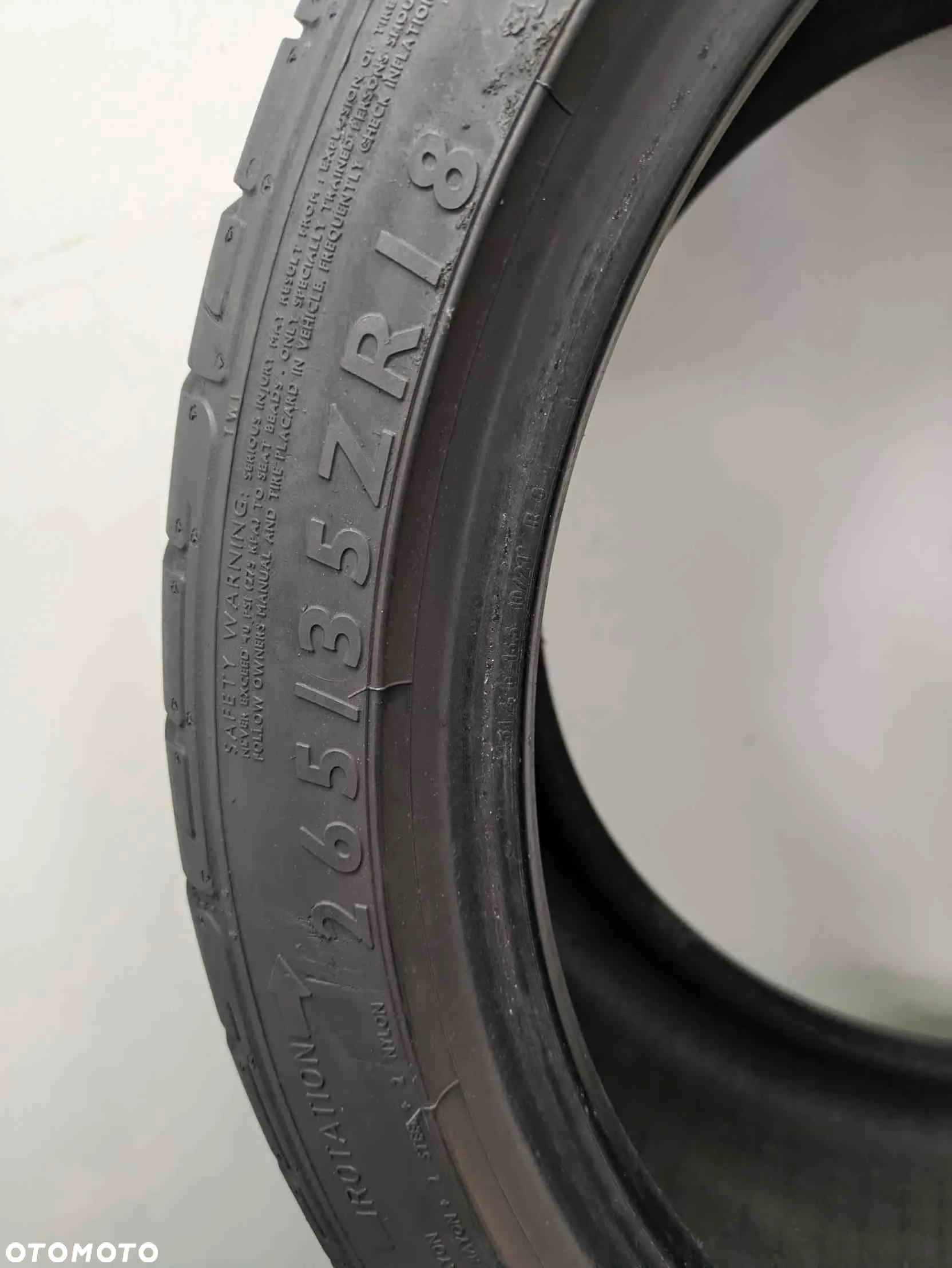 opony 265/35/18 Dunlop sp sport 9000 - 8
