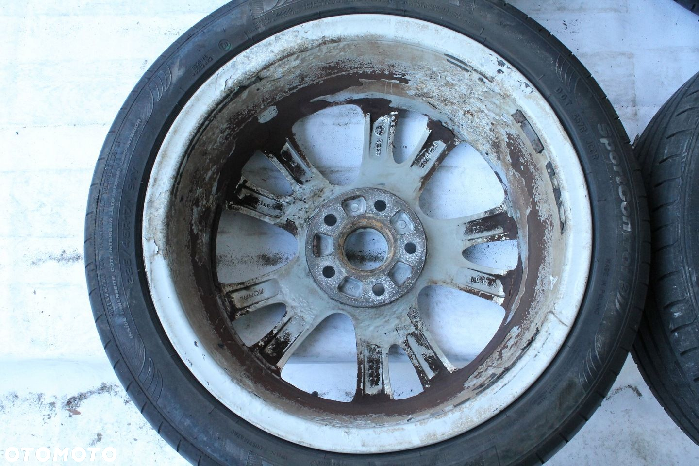 SKODA FELGI ALUMINIOWE ALUFELGI 17 5X112 ET49 7.5J 3T0601025D - 13