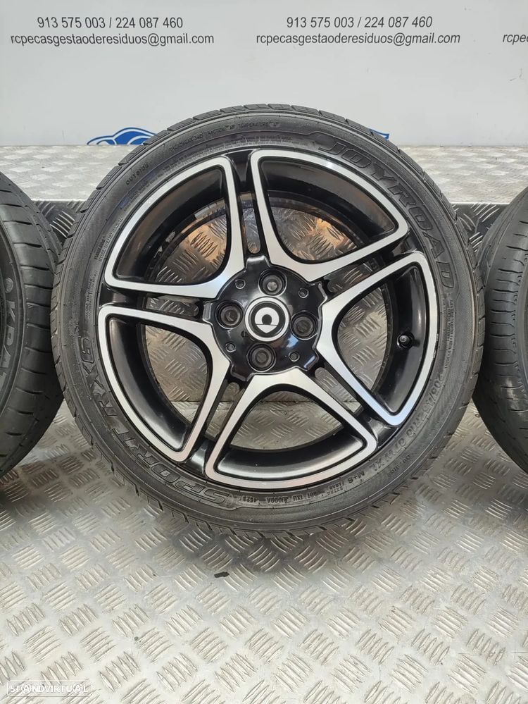 Conjunto jantes 16 Smart Forfour EQ 453 4,5J 6J ET40 ET44 4x100 - 4