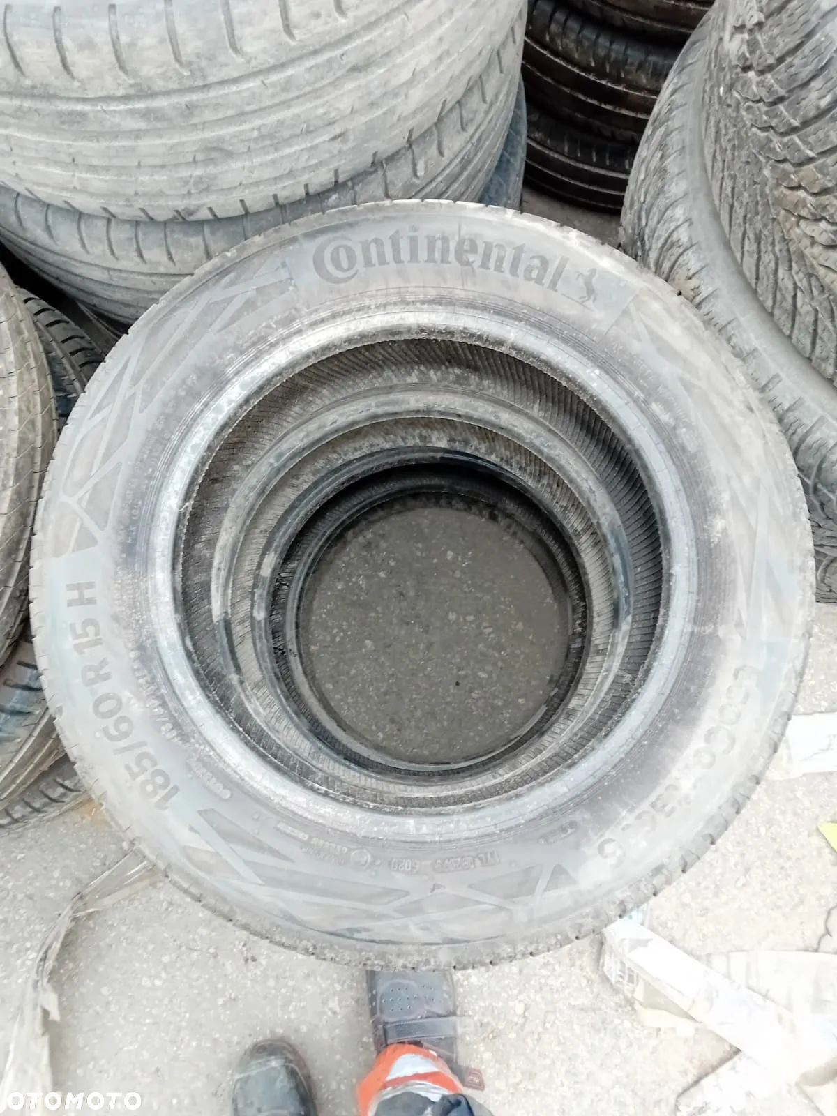 Opona Continental Eco Contact 6 185/60R15 używana lato - 1