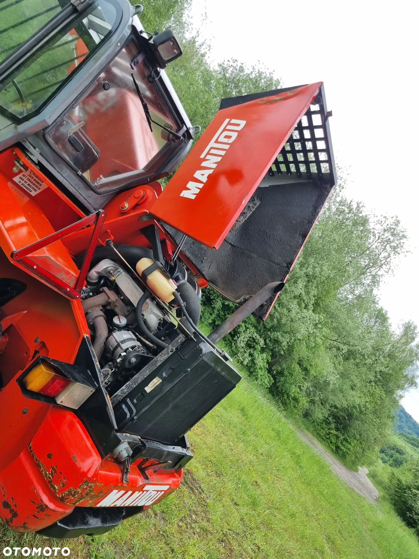 Manitou Ładowarka Teleskopowa MLT 526.Turbo Idealny stan z Norwegii z komunalki 2,5tony Perkins 4 cyl - 12