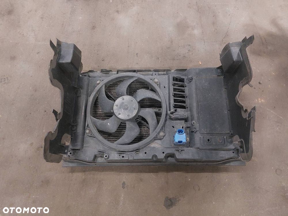 CHŁODNICE KOMPLET + WENTYLATOR CITROEN C4 PICASSO I 1.6 VTI - 1