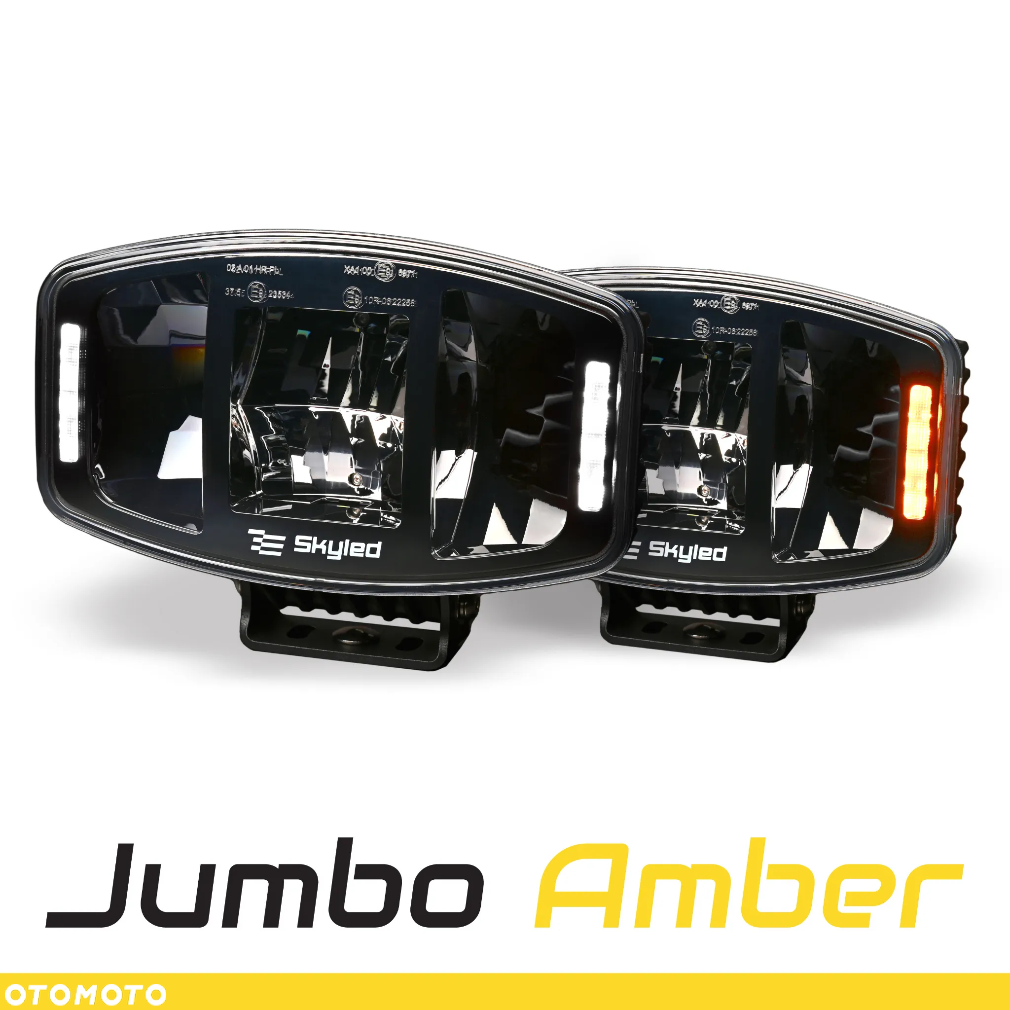 REFLEKTOR DALEKOSIĘŻNY SKYLED JUMBO AMBER FULL LED JE320.60 - 2