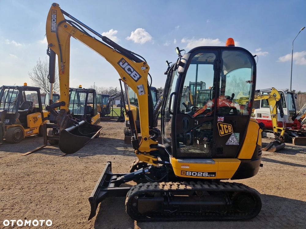 JCB 8026 CTS 2023r przebieg 400mtg  jak nóweczka JCB TLT 30D