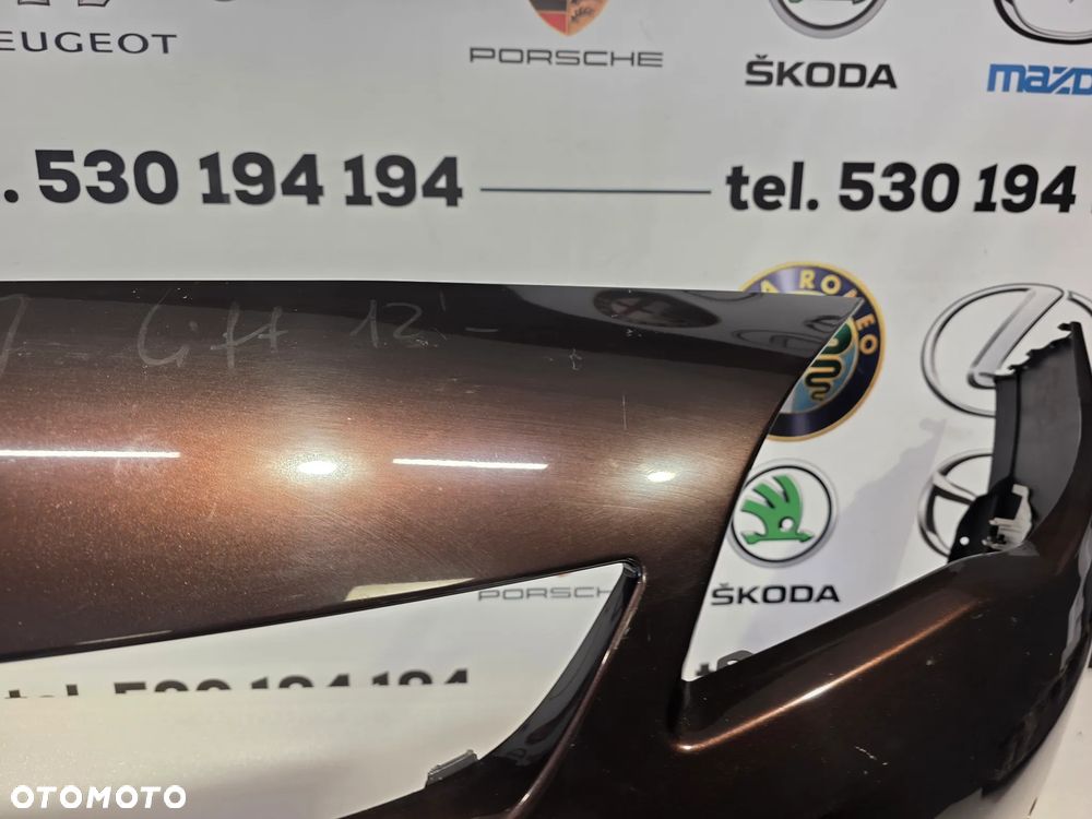 OPEL ASTRA IV J LIFT 12- ZDERZAK PRZEDNI PRZÓD NA SPRYSKI + 6xPDC , NR 13368660 / 13368660G , NR AUKCJI NZ1769 - 13