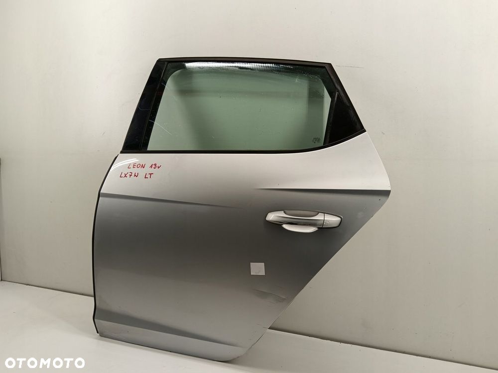 DRZWI LEWE TYLNE TYŁ SEAT LEON III 12-17 LX7W - 4