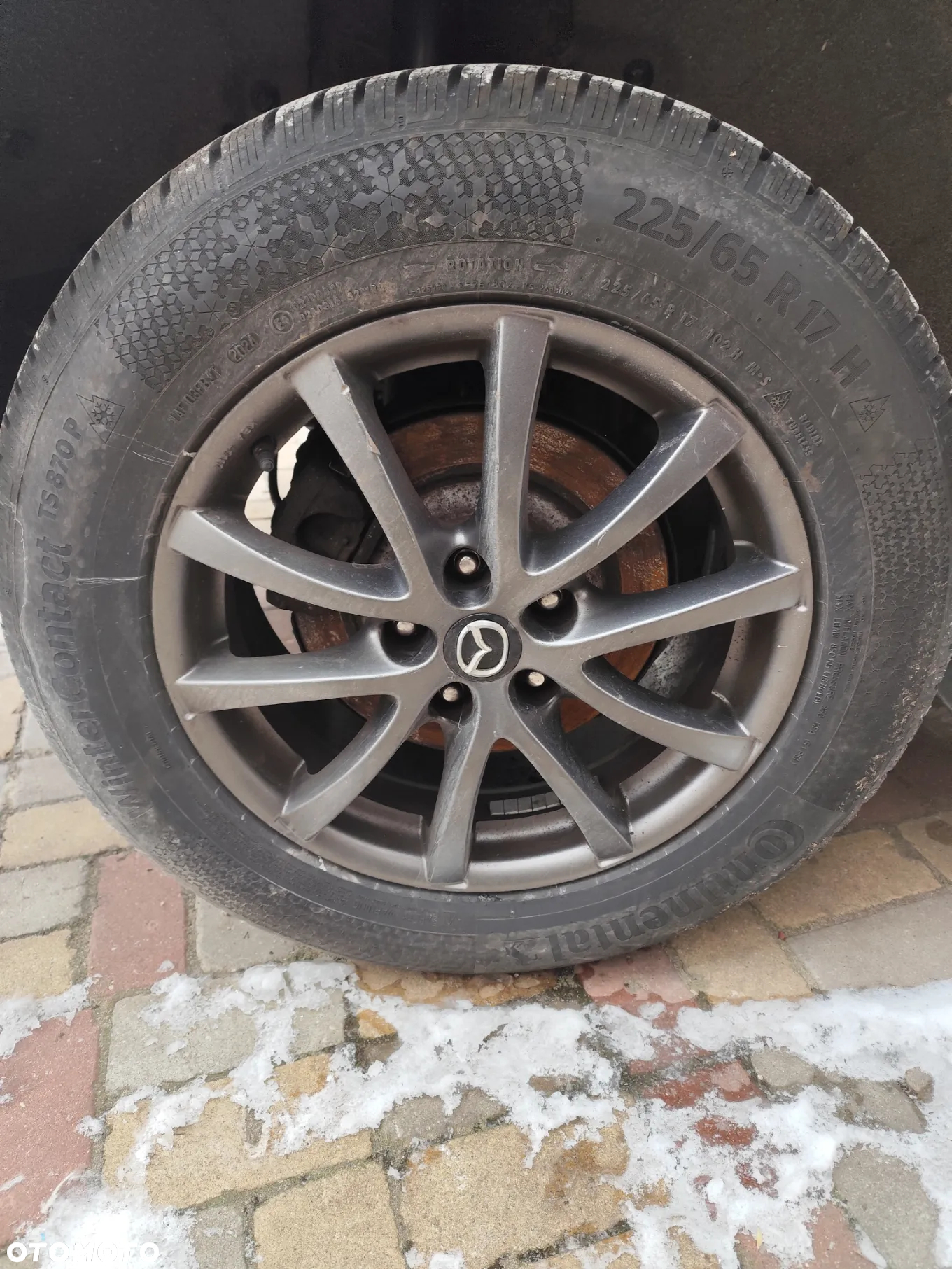 MAZDA CX-5 felgi aluminiowe komplet  4 sztuki BORBET 7x17 et50 5 x 114,3 - 4