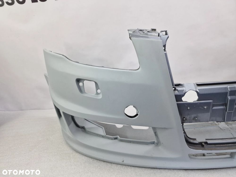 AUDI A4 / S4 / RS4 S-LINE DTM 04- ORYGINALNY ŁADNY ZDERZAK PRZEDNI PRZÓD + ŚLIZGI + KRATKA BOCZNA LEWA , NR 8E0807437ALK , NR AUKCJI NZ1018 - 8