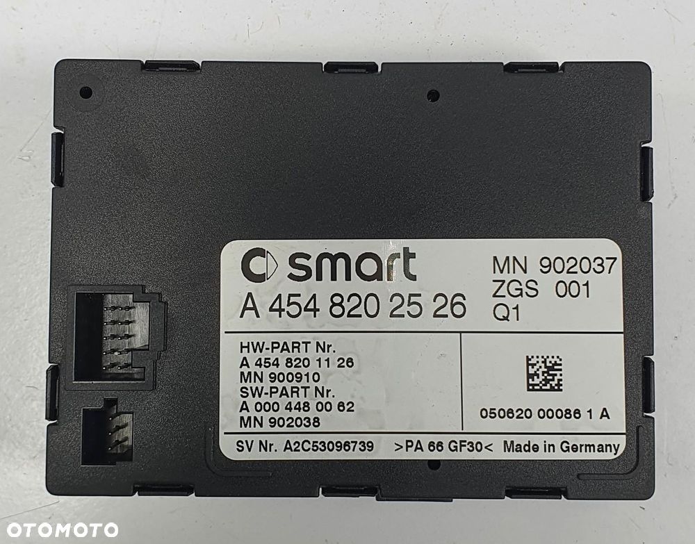 MODUŁ IMMO IMMOBILIZERA SMART FORFOUR 454 A4548202526 - 1