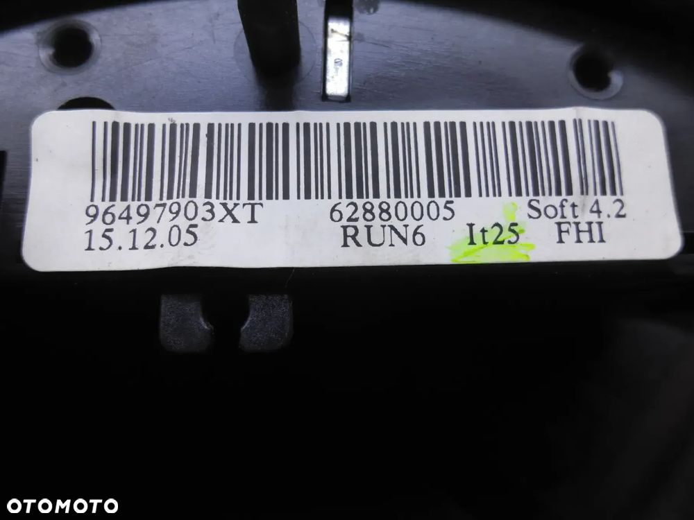 Citroen C4 I 2008 Zestaw przełączników i przycisków 96497903XT - 5