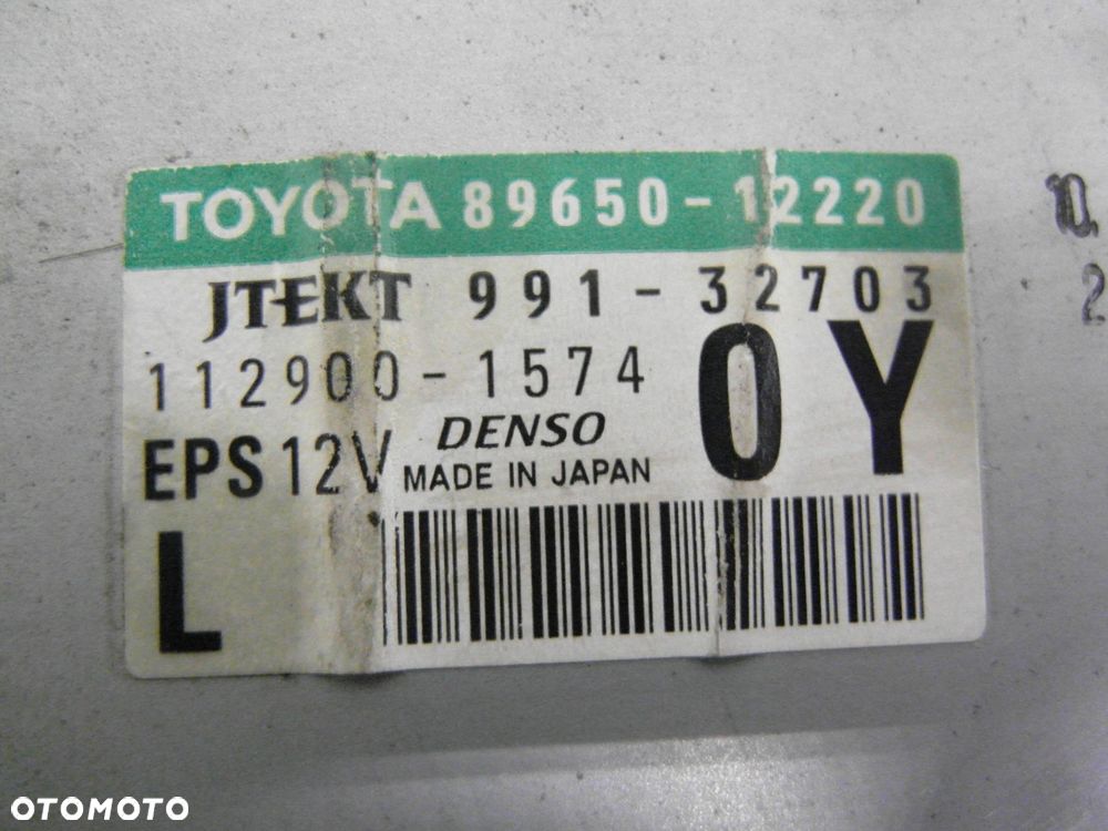 STEROWNIK WSPOMAGANIA TOYOTA COROLLA (_E12_) 8965012220 1129001574 99132703 - 2