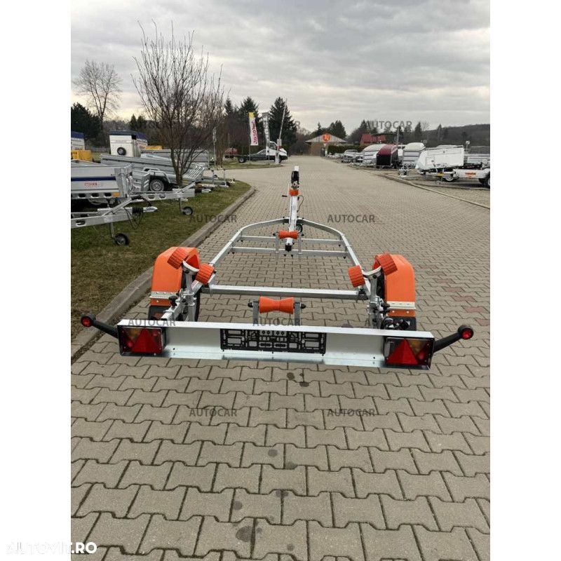Autocar Remorca uniaxiala fara frane pentru barci P750-5,2 Lux - 4
