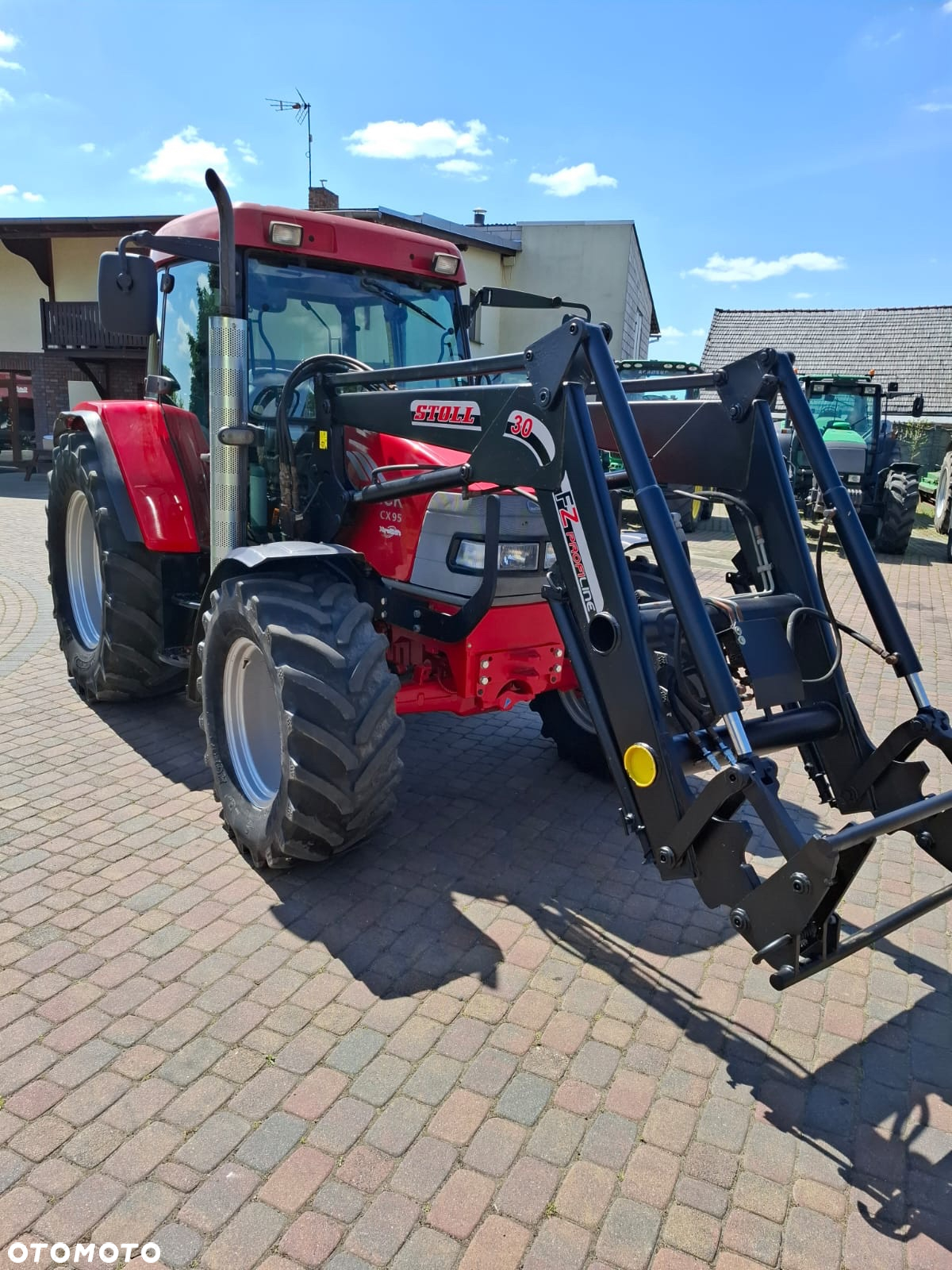 McCormick CX95 ( Case MX90C MX100C) z ładowaczem Stoll - 2