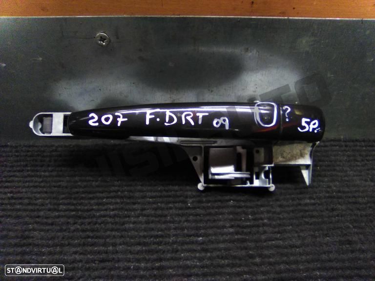 Puxador Exterior Frente Direito  Peugeot 207 [2006_2015] 1.6 Hd - 1