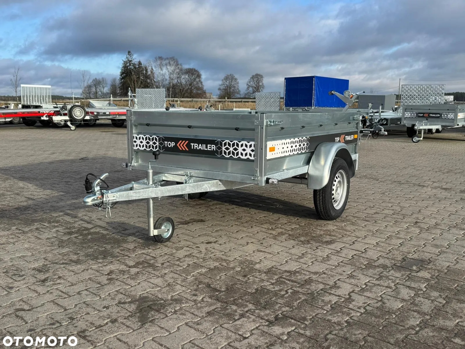 MAZZO DOSTAWA! Przyczepa Top Trailer TT20 MAX 202x131x45cm DMC 750 kg SPAWANA! kat. B, MOCNA! PROMOCJA CENOWA! - 19