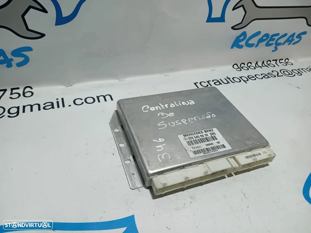 Centralina Suspensão  Temic Original Mercedes Class S W220 220 545 00 32 / 305629 / 2205450032 - 5