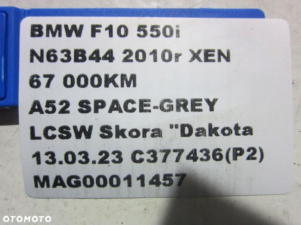 BMW F10 F11 HEAD UP DESKA ROZDZIELCZA KONSOLA AIR - 12