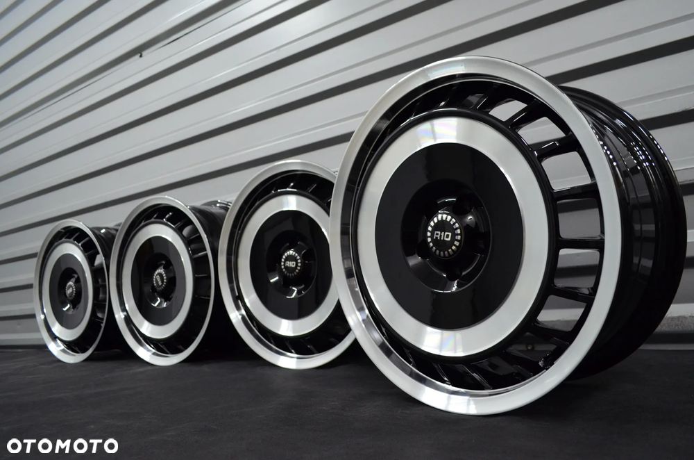 Felgi 5x100 8x18 ET35 VW Golf AUDI A3 TT SEAT Leon 1 Toledo RONAL R10 TURBO - 1