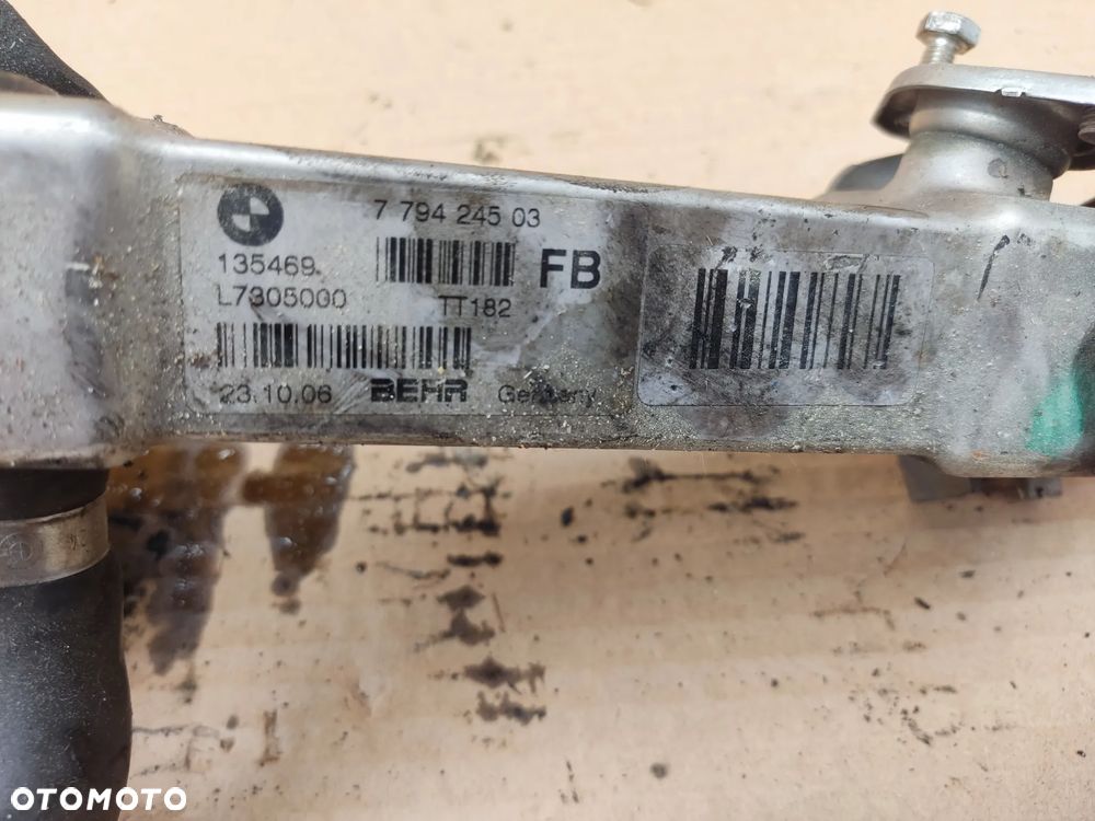 CHŁODNICA SPALIN EGR BMW E91 320d M47N 7794245 - 2