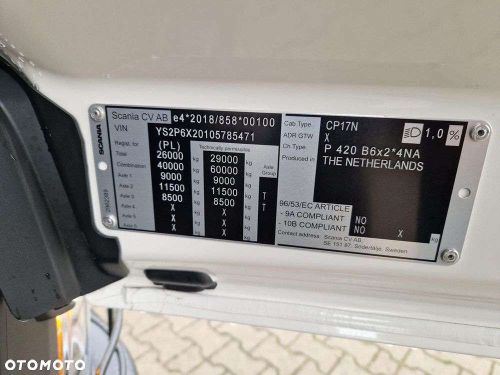 Scania P 420 B6x2*4NA - 25