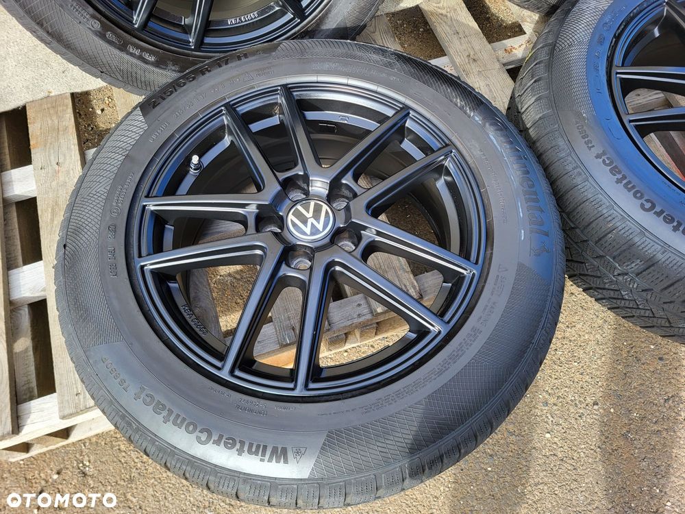 [K338] Koła zimowe 17 Cali 5x112 Continental 215/65/17 5mm VW TIGUAN - 3