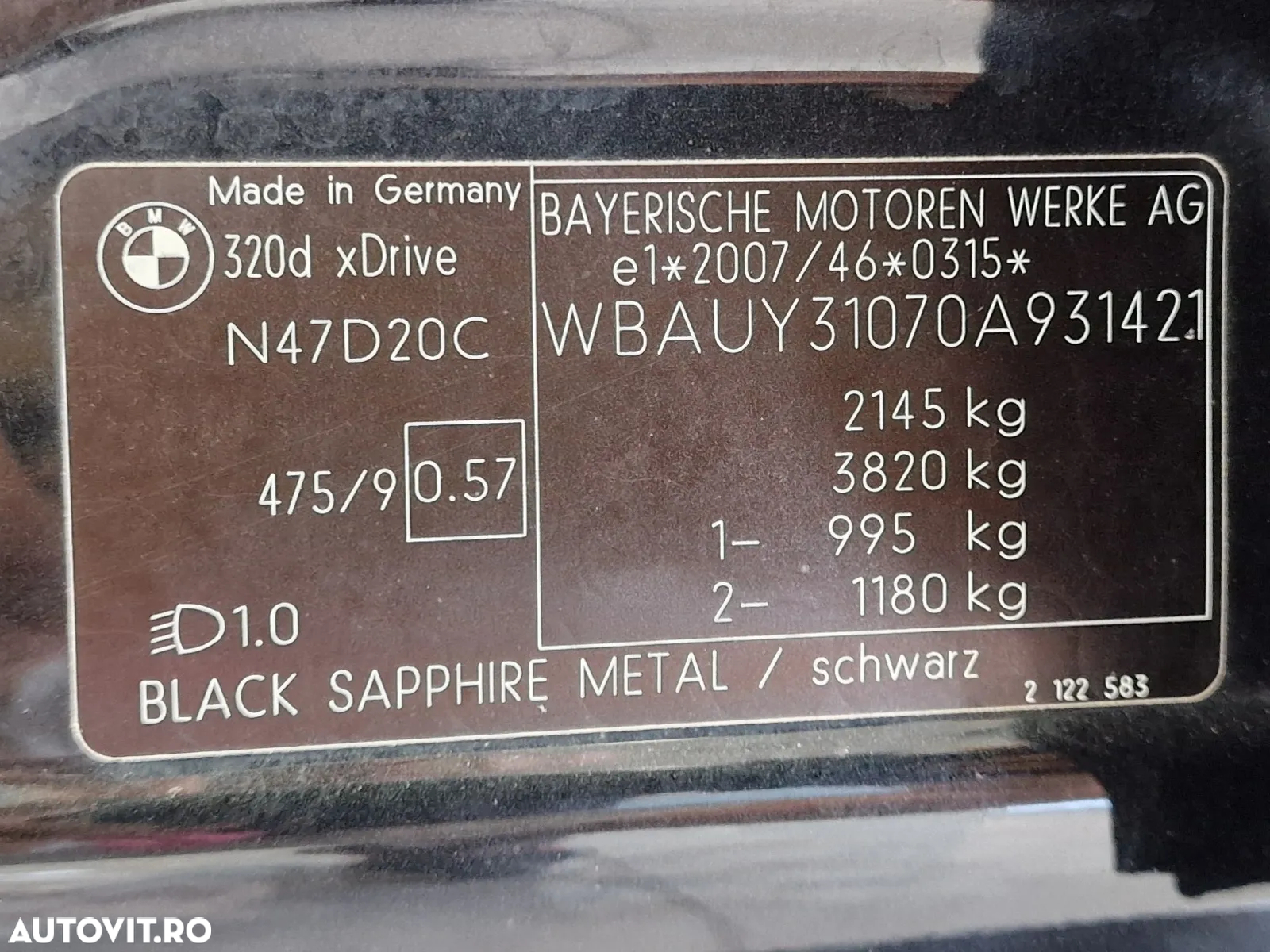 BMW Seria 3 320d DPF Touring Aut. - 29