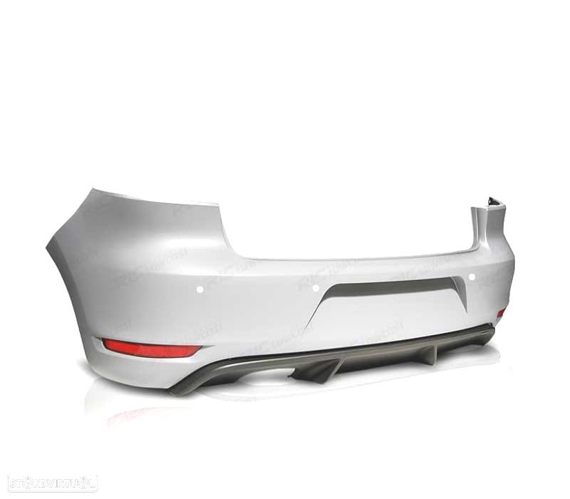 PARACHOQUES TRASEIRO PARA VOLKSWAGEN VW GOLF 6 08-12 GTI STYLE SINGLE PDC - 2