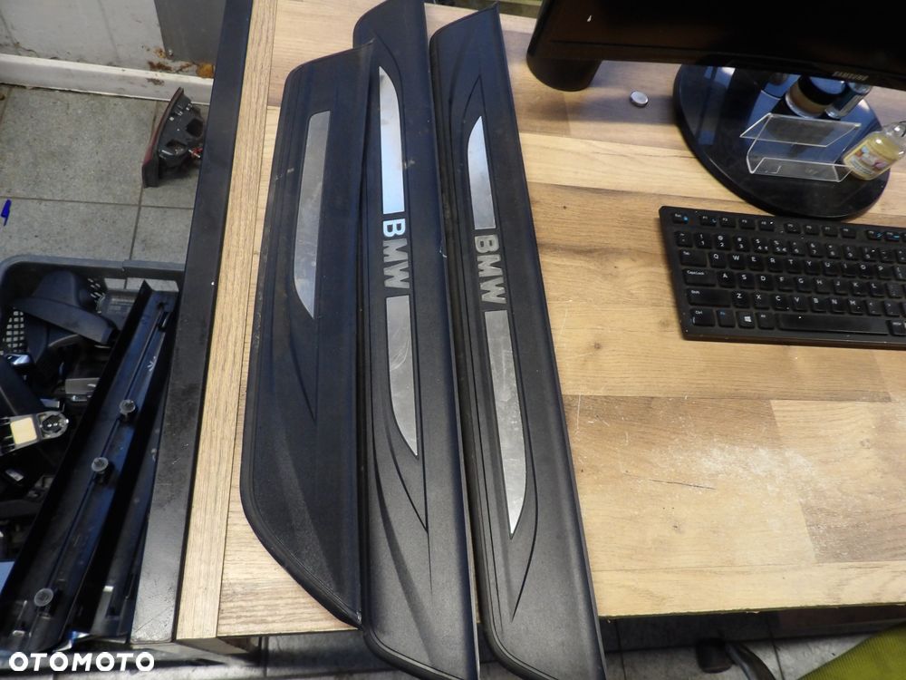 BMW - F11 - LISTWY PROGOWE - NAKŁADKI - KOMPLET 3 SZT - 7203607 7203608  7203609 - 1
