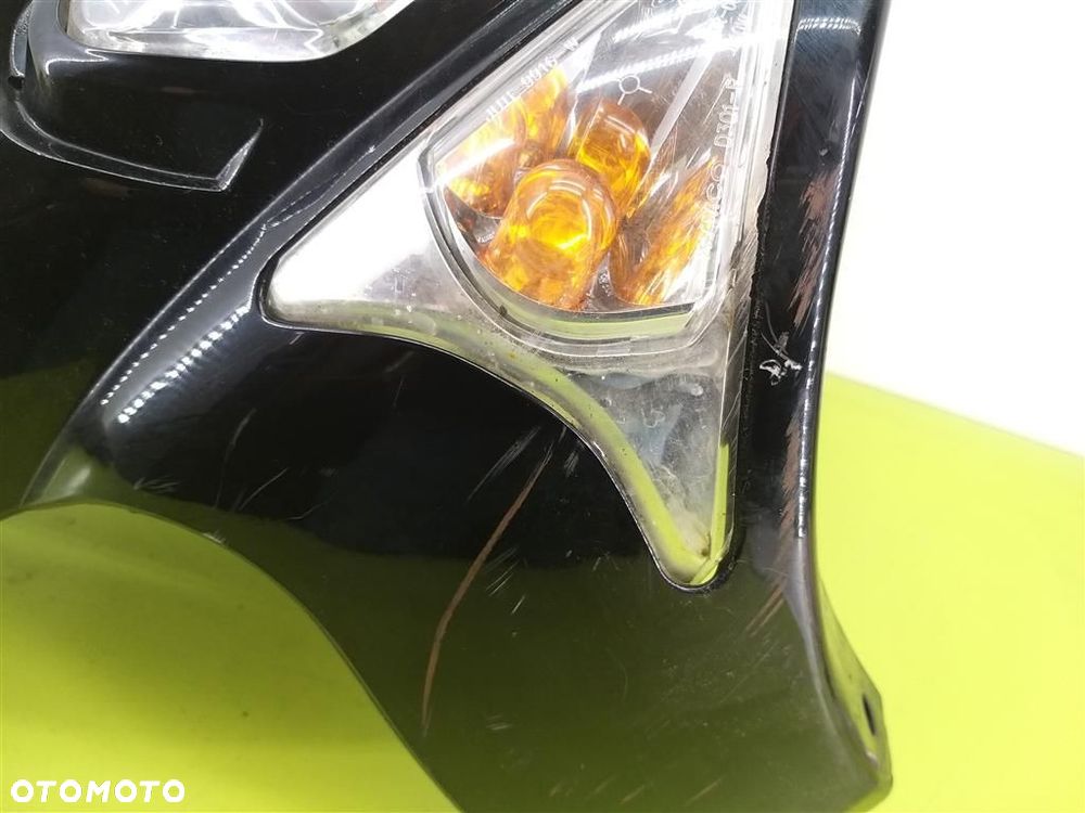 Osłona plastikowa Czasza osłona przednia KYMCO SUPER 9 SKUTER CZARNY POŁYSK - 8