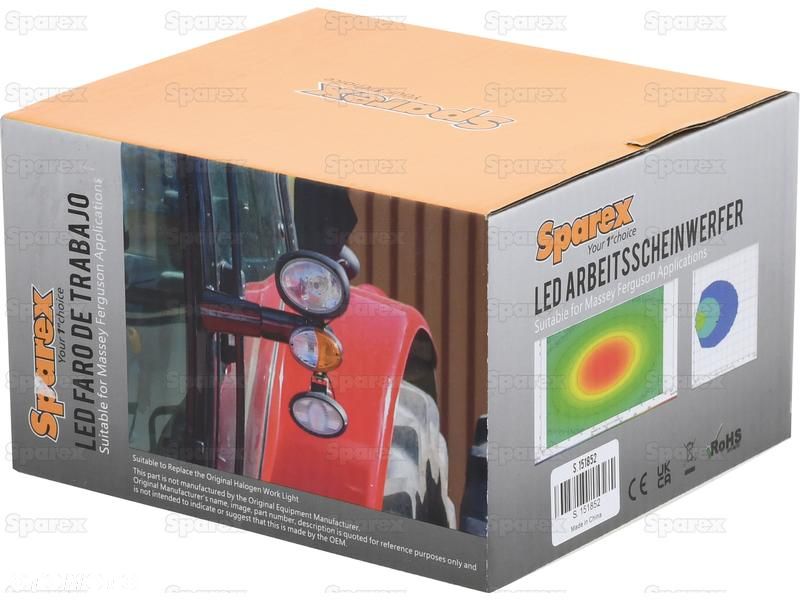 Sparex LED Lampa robocza Class 5, 4500 Lumenów, 10-30V S.151852 - 5