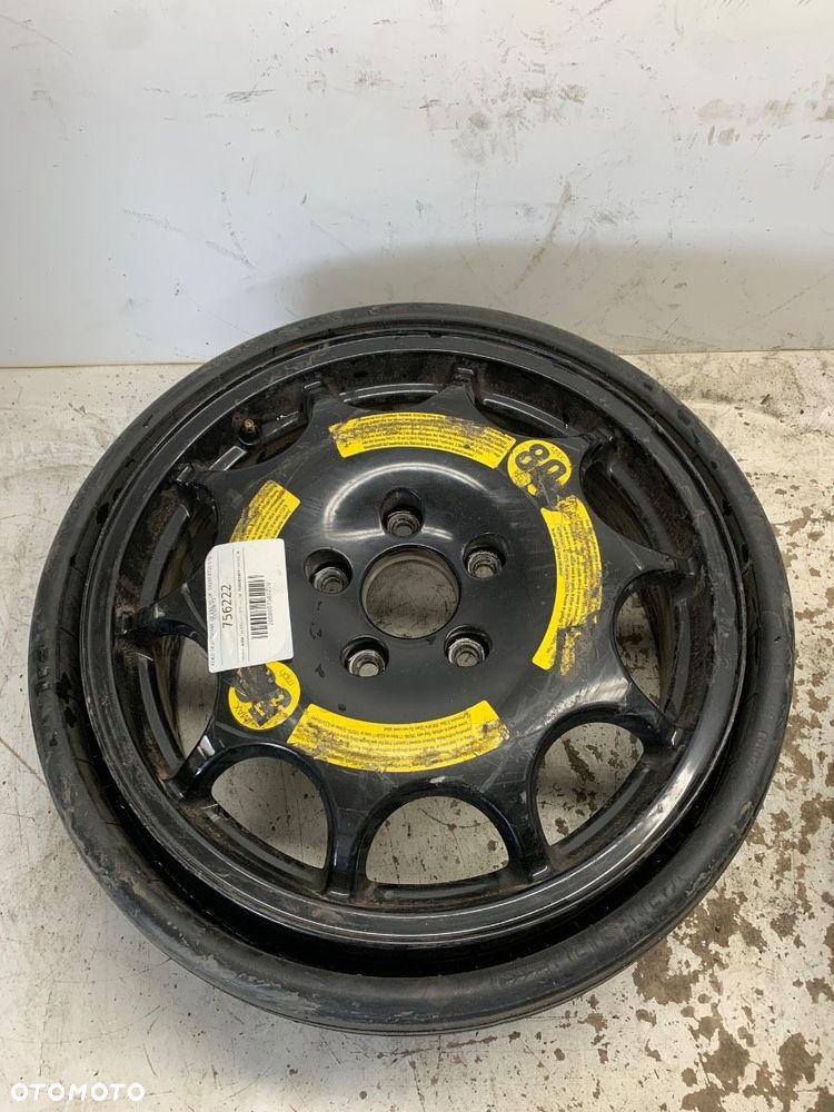 KOŁO DOJAZDOWE 18 195/75 18" 5X130 ET35 6,5J centr 72 - 300.00 PLN - AUDI   7L0010300R - 1