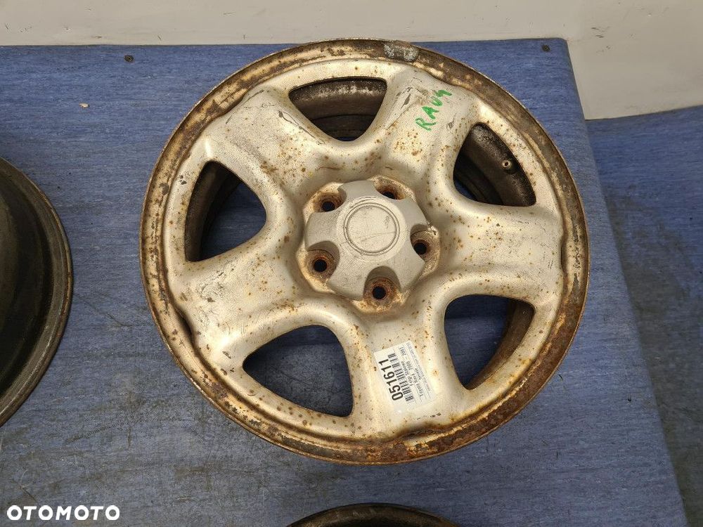4X FELGI STALOWE R16 6.5J 5x114.3 TOYOTA RAV4 - 5